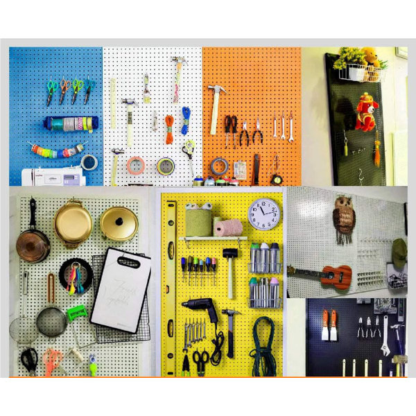 Latitude Run® 238Piece Pegboard Hooks Assortment Comes with Pegboard